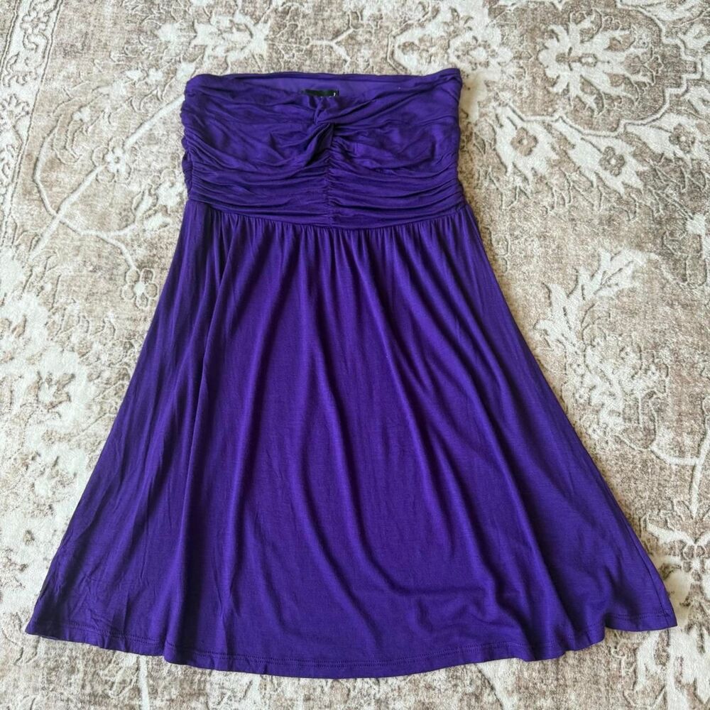 NWT Wet Seal Purple Strapless Mini Dress